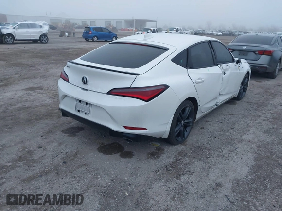 2024 Acura Integra w/A-Spec Package with VIN 19UDE4H38RA003889, listed as a IAAI auction lot 41498642 with 28,042 mi miles and . Bid and sale history available at DreamBid. Image 4.