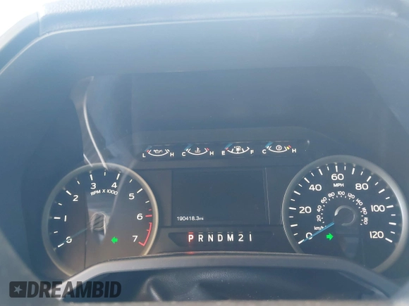 2015 Ford F-150 XL with VIN 1FTEW1CP5FKD81814, listed as a IAAI auction lot 42318434 with 190,418 mi miles and . Bid and sale history available at DreamBid. Image 7.