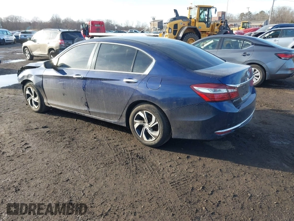 2016 Honda Accord Sedan LX with VIN 1HGCR2F38GA218452, listed as a IAAI auction lot 41510450 with 76,993 mi miles. Bid and sale history available at carsss.com. Image 3.