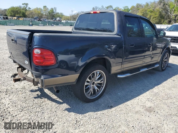 2003 Ford F-150 XLT with VIN 1FTRW07L83KD54346, listed as a Copart auction lot 48980355 with Not Provided miles and Salvage Title. Bid and sale history available at carsss.com. Image 3.