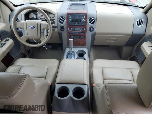 2008 Ford F-150 XLT with VIN 1FTPW12V28FA95908, listed as a Copart auction lot 43431695 with 31,980 mi miles and Salvage Title. Bid and sale history available at carsss.com. Image 8.