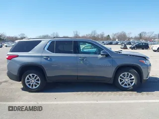 2021 Chevrolet Traverse LT Cloth with VIN 1GNEVGKW1MJ197818, listed as a IAAI auction lot 41781257 with 57,334 mi miles. Bid and sale history available at carsss.com. Image 14.