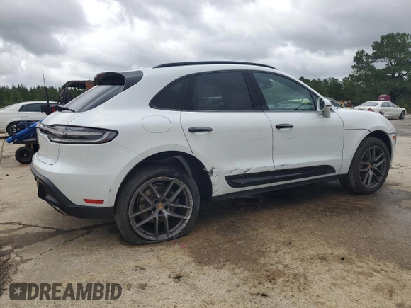 2023 Porsche Macan with VIN WP1AA2A53PLB20826, listed as a Copart auction lot 56461875 with 22,357 mi miles and Salvage title. Bid and sale history available at DreamBid. Image 3.