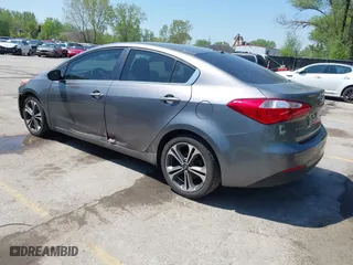 2016 Kia Forte EX with VIN KNAFX4A8XG5522646, listed as a IAAI auction lot 41981647 with 109,843 mi miles. Bid and sale history available at carsss.com. Image 3.
