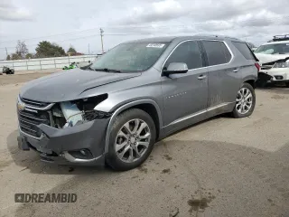2019 Chevrolet Traverse Premier with VIN 1GNEVKKW2KJ144464, listed as a Copart auction lot 49240695 with 95,106 mi miles and Salvage Title. Bid and sale history available at carsss.com. Image 1.