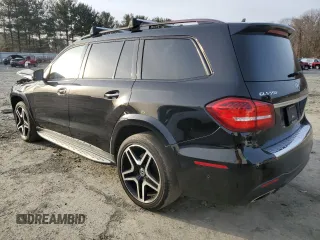 2017 Mercedes-Benz GLS 550 with VIN 4JGDF7DE6HA950752, listed as a Copart auction lot 45538075 with 115,924 mi miles and Salvage title. Bid and sale history available at DreamBid. Image 2.