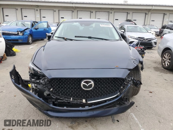 2021 Mazda 6 Sport with VIN JM1GL1UM7M1615458, listed as a Copart auction lot 81249904 with 8,430 mi miles and Salvage Title. Bid and sale history available at carsss.com. Image 5.
