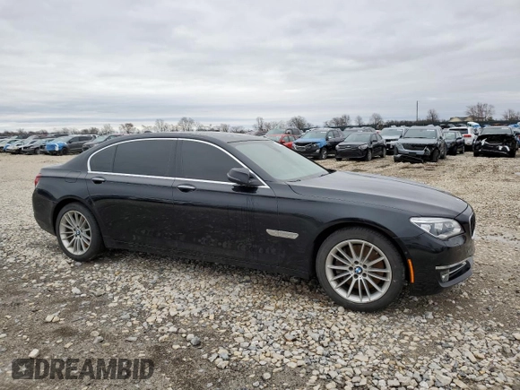 2014 BMW 7 Series ALPINA B7 xDrive with VIN WBAYF8C51ED653635, listed as a Copart auction lot 42583015 with 150,107 mi miles and Salvage Title. Bid and sale history available at DreamBid. Image 4.