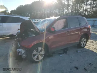 2016 Subaru Forester 2.5i Limited with VIN JF2SJARC7GH529628, listed as a Copart auction lot 47393095 with 0 mi miles and Salvage Title. Bid and sale history available at carsss.com. Image 1.