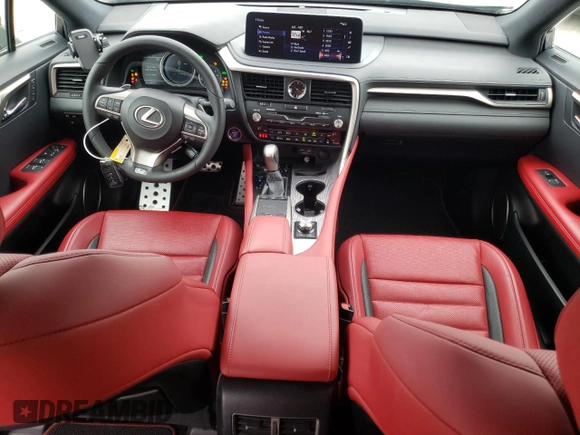 2021 Lexus RX with VIN 2T2YGMDA0MC068816, listed as a Copart auction lot 44588654 with 30,106 mi miles. Bid and sale history available at carsss.com. Image 8.
