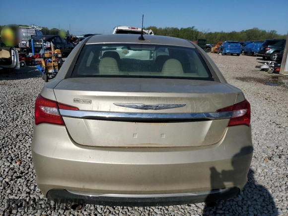 2011 Chrysler 200 Limited with VIN 1C3BC2FG8BN520439, listed as a Copart auction lot 52043575 with 127,250 mi miles and Salvage Title. Bid and sale history available at carsss.com. Image 6.