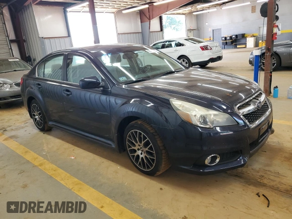 2013 Subaru Legacy Premium with VIN 4S3BMBC64D3017395, listed as a Copart auction lot 62115555 with 138,567 mi miles and Salvage title. Bid and sale history available at DreamBid. Image 4.