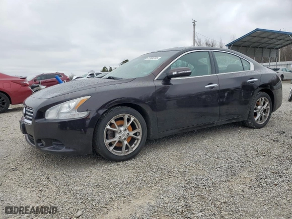 2014 Nissan Maxima 3.5 SV w/Premium Pkg with VIN 1N4AA5AP4EC444908, listed as a Copart auction lot 41364105 with NaN miles and Clean Title. Bid and sale history available at carsss.com. Image 1.