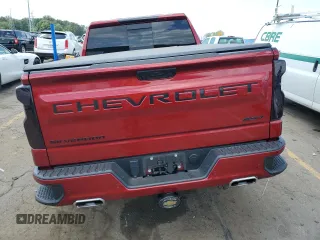 2023 Chevrolet Silverado 1500 RST with VIN 1GCUDEEL9PZ165492, listed as a Copart auction lot 67357414 with 7,764 mi miles and Salvage Title. Bid and sale history available at DreamBid. Image 6.