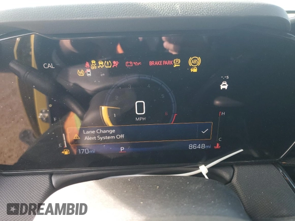 2024 Chevrolet TrailBlazer RS with VIN KL79MTSL6RB108223, listed as a Copart auction lot 81625344 with 8,648 mi miles and Salvage Title. Bid and sale history available at DreamBid. Image 9.