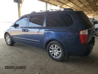 2009 Kia Sedona LX with VIN KNDMB233196279966, listed as a Copart auction lot 49606935 with 125,226 mi miles and Salvage Title. Bid and sale history available at carsss.com. Image 2.
