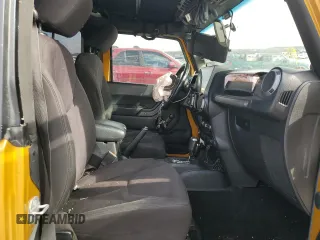 2014 Jeep Wrangler Sport z VIN 1C4AJWAG7EL181121, wystawiony jako Copart lot #42599235 z przebiegiem 130 721 mil mil oraz Szkoda całkowita • Salvage title. Historia ofert i sprzedaży dostępna na DreamBid. Obrazek 10.