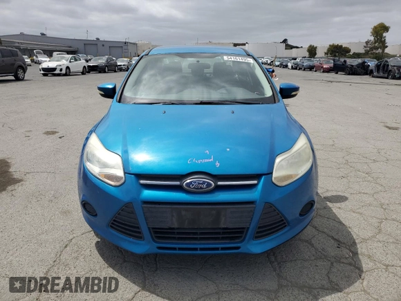 2013 Ford Focus SE with VIN 1FADP3F24DL264694, listed as a Copart auction lot 54161495 with 158,732 mi miles and Salvage Title. Bid and sale history available at carsss.com. Image 5.