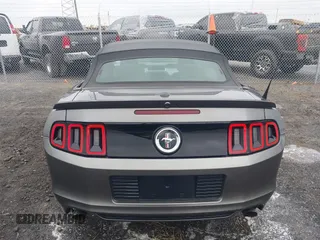 2014 Ford Mustang V6 with VIN 1ZVBP8EM1E5228353, listed as a IAAI auction lot 41525666 with 138,024 mi miles. Bid and sale history available at carsss.com. Image 16.