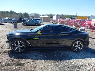 2018 Infiniti Q60 Luxe with VIN JN1EV7EL2JM392124, listed as a IAAI auction lot 41744375 with 63,421 mi miles and . Bid and sale history available at carsss.com. Image 15.