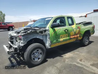 2016 Toyota Tacoma SR with VIN 5TFRX5GN2GX067265, listed as a Copart auction lot 61597345 with 156,709 mi miles and Salvage title. Bid and sale history available at DreamBid. Image 1.
