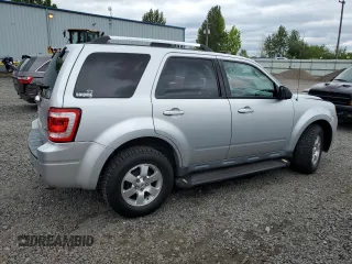 2010 Ford Escape Limited with VIN 1FMCU0EG9AKA54244, listed as a Copart auction lot 56930955 with 88,496 mi miles and Salvage title. Bid and sale history available at DreamBid. Image 3.
