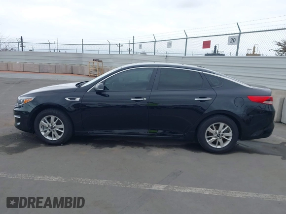 2016 Kia Optima LX with VIN 5XXGT4L37GG024243, listed as a IAAI auction lot 42098585 with 108,777 mi miles. Bid and sale history available at carsss.com. Image 15.