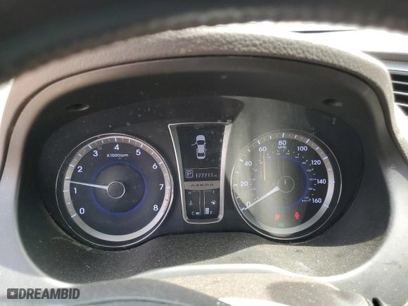 2012 Hyundai Azera with VIN KMHFH4JGXCA173752, listed as a Copart auction lot 54708955 with 177,711 mi miles and Clean Title. Bid and sale history available at carsss.com. Image 9.