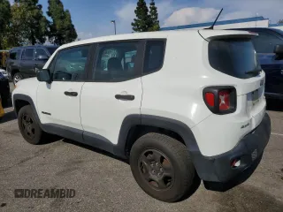 2017 Jeep Renegade Sport with VIN ZACCJBAB4HPE69958, listed as a Copart auction lot 55255765 with 176,239 mi miles and Clean Title. Bid and sale history available at carsss.com. Image 2.