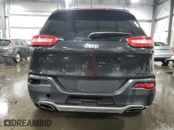 2016 Jeep Cherokee Limited with VIN 1C4PJLDS1GW249858, listed as a Copart auction lot 87513625 with 163,562 mi miles and Salvage Title. Bid and sale history available at carsss.com. Image 6.