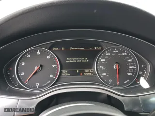2014 Audi A6 3.0T Prestige with VIN WAUHGAFC3EN087244, listed as a Copart auction lot 46426575 with 129,710 mi miles and Salvage Title. Bid and sale history available at carsss.com. Image 9.