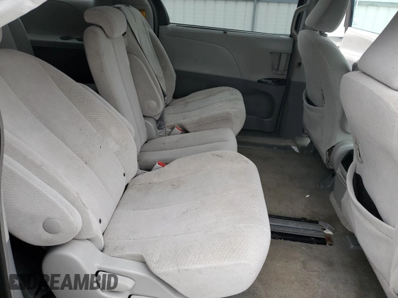 2014 Toyota Sienna LE AAS with VIN 5TDKK3DC8ES456485, listed as a Copart auction lot 43484695 with Not Provided miles and Salvage Title. Bid and sale history available at DreamBid. Image 11.