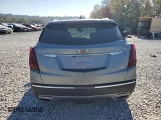 2023 Cadillac XT5 FWD Premium Luxury with VIN 1GYKNCRS6PZ100071, listed as a Copart auction lot 76248224 with 25,613 mi miles and Salvage Title. Bid and sale history available at carsss.com. Image 6.