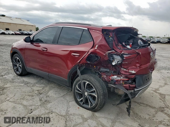 2023 Buick Encore GX Select с VIN KL4MMDS20PB099567, выставлен на аукционе Copart как лот 58995325 с пробегом 38 423 миль миль и Списание • Salvage title. История ставок и продаж доступна на DreamBid. Изображение 2.