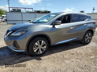 2021 Nissan Murano S with VIN 5N1AZ2AJ0MC145553, listed as a Copart auction lot 48085005 with 53,200 mi miles and Clean title. Bid and sale history available at DreamBid. Image 1.