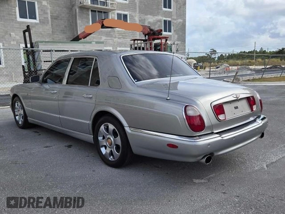 2001 Bentley Arnage with VIN SCBLC31E91CX06337, listed as a Copart auction lot 44067475 with 51,938 mi miles and Clean Title. Bid and sale history available at DreamBid. Image 3.