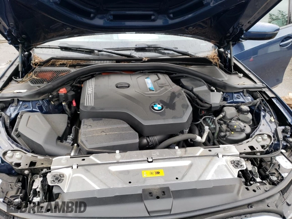 2023 BMW 3 Series 330e with VIN 3MW39FF07P8C85368, listed as a Copart auction lot 45738215 with 16,514 mi miles and Salvage Title. Bid and sale history available at carsss.com. Image 11.