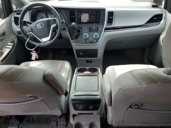 2015 Toyota Sienna XLE with VIN 5TDYK3DC2FS529006, listed as a Copart auction lot 62750995 with 142,990 mi miles and Salvage title. Bid and sale history available at DreamBid. Image 8.