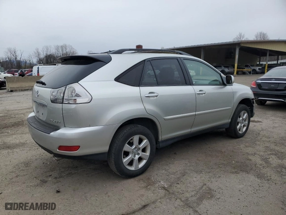 2004 Lexus RX 330 with VIN JTJHA31U440035243, listed as a Copart auction lot 52596485 with 263,358 mi miles and Salvage Title. Bid and sale history available at carsss.com. Image 3.