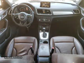 2018 Audi Q3 Premium with VIN WA1BCCFS9JR033287, listed as a Copart auction lot 58251185 with 157,839 mi miles and Salvage title. Bid and sale history available at DreamBid. Image 8.