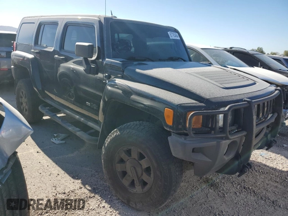 2007 Hummer H3 SUV with VIN 5GTDN13E978240233, listed as a Copart auction lot 67763464 with 146,824 mi miles and Salvage Title. Bid and sale history available at carsss.com. Image 4.