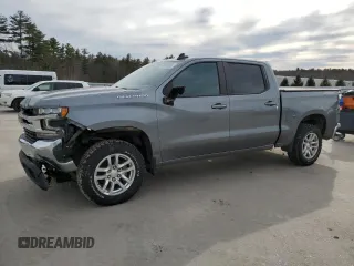 2022 Chevrolet Silverado 1500 LT with VIN 3GCPYJEK0NG115076, listed as a Copart auction lot 49056995 with 56,678 mi miles and Salvage Title. Bid and sale history available at DreamBid. Image 1.