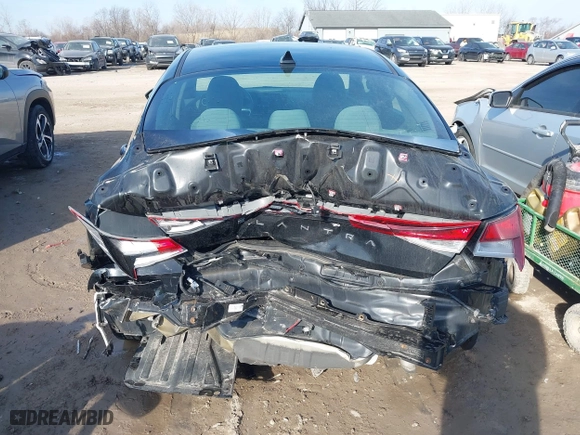 2021 Hyundai Elantra SEL with VIN 5NPLS4AG3MH005342, listed as a IAAI auction lot 41787600 with 85,819 mi miles. Bid and sale history available at carsss.com. Image 6.