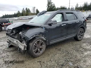 2013 Ford Explorer Sport z VIN 1FM5K8GT3DGC34561, wystawiony jako Copart lot #50260915 z przebiegiem 169 097 mil mil oraz Szkoda całkowita • Salvage title. Historia ofert i sprzedaży dostępna na DreamBid. Obrazek 1.
