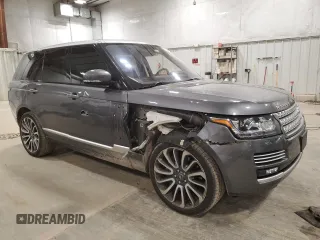 2016 Land Rover Range Rover Autobiography with VIN SALGV2EF0GA287636, listed as a Copart auction lot 51229324 with 108,905 mi miles and Non Repairable. Bid and sale history available at DreamBid. Image 4.