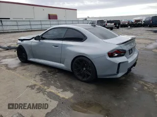 2023 BMW M2 with VIN 3MF13DM08P8C92118, listed as a Copart auction lot 84905124 with 18,454 mi miles and Salvage Title. Bid and sale history available at carsss.com. Image 2.