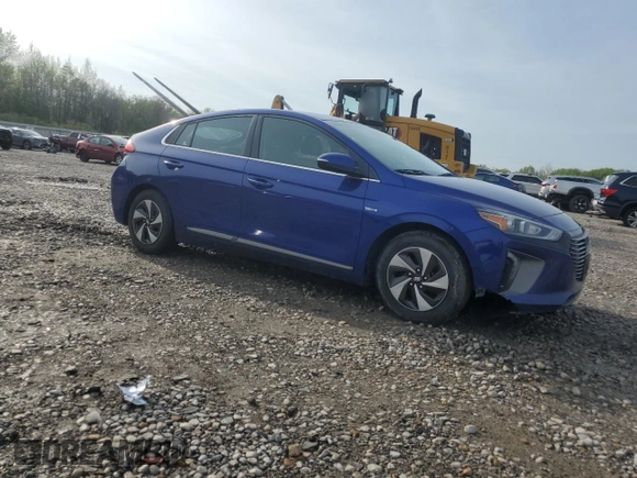 2019 Hyundai Ioniq SEL with VIN KMHC75LC6KU119044, listed as a Copart auction lot 51642165 with 65,689 mi miles and Salvage Title. Bid and sale history available at DreamBid. Image 4.