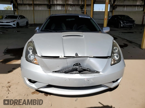 2005 Toyota Celica GT with VIN JTDDR32T950182269, listed as a Copart auction lot 53401725 with 109,591 mi miles and Salvage Title. Bid and sale history available at carsss.com. Image 5.