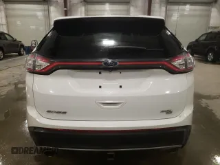 2015 Ford Edge SEL with VIN 2FMTK4J82FBC20813, listed as a Copart auction lot 49505155 with 178,802 mi miles and Salvage Title. Bid and sale history available at carsss.com. Image 6.