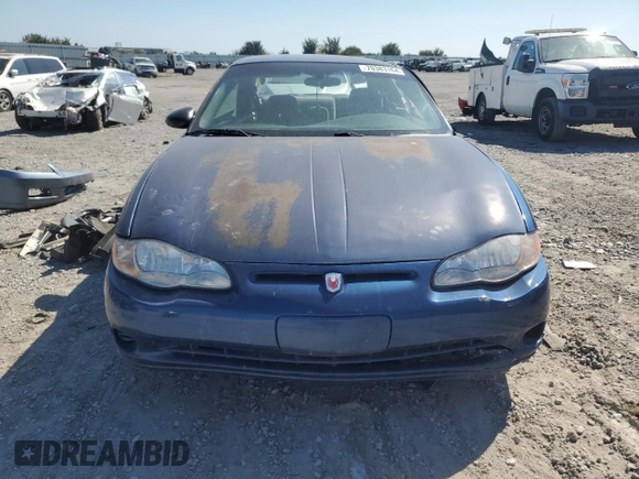 2005 Chevrolet Monte Carlo LS with VIN 2G1WW12E359123191, listed as a Copart auction lot 70383164 with 0 mi miles and Clean Title. Bid and sale history available at carsss.com. Image 5.